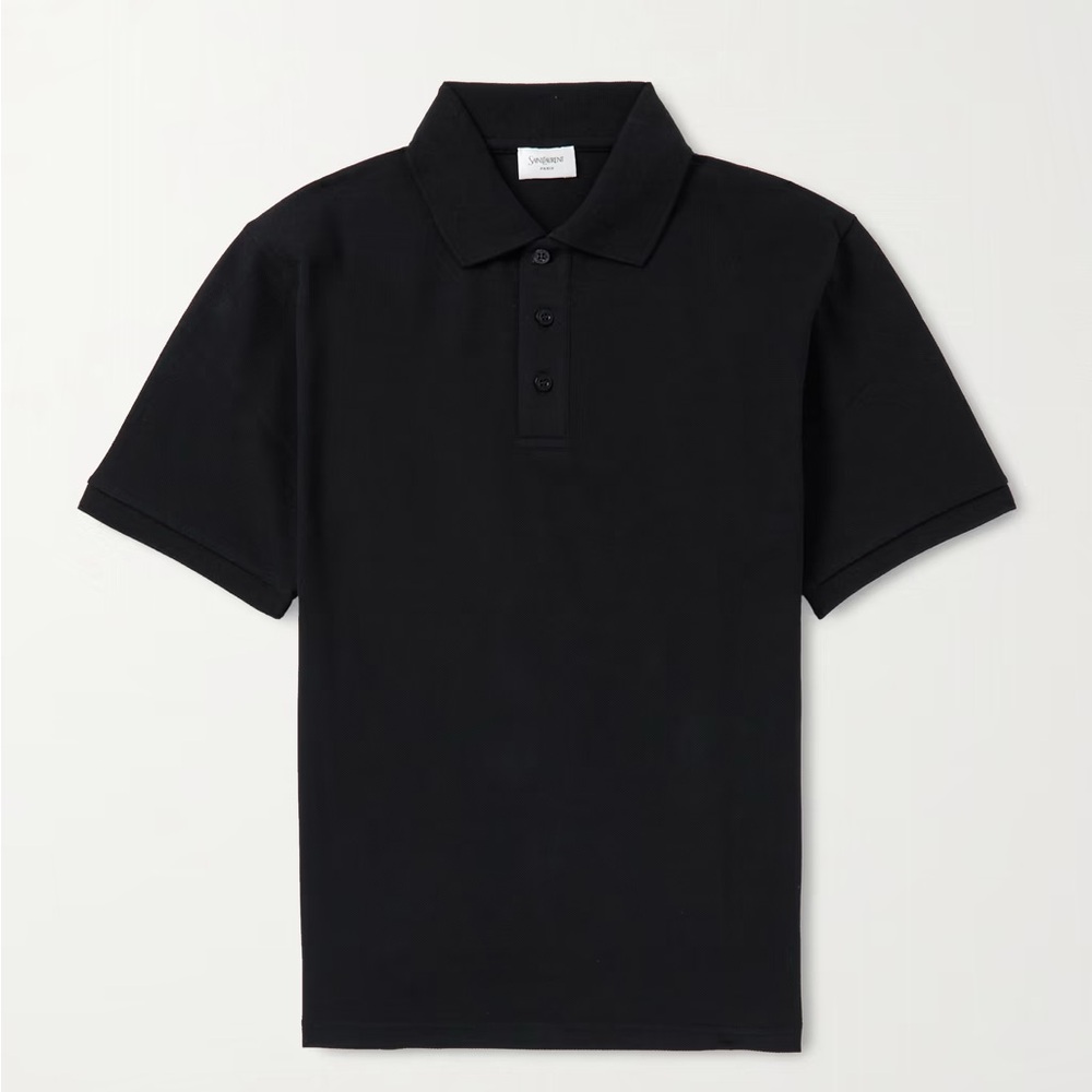 SAINT LAURENT YSL MEN’S POLO SHIRT